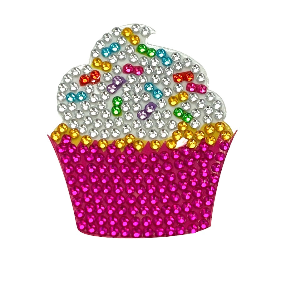 Vanilla Cupcake Sticker 2 inch