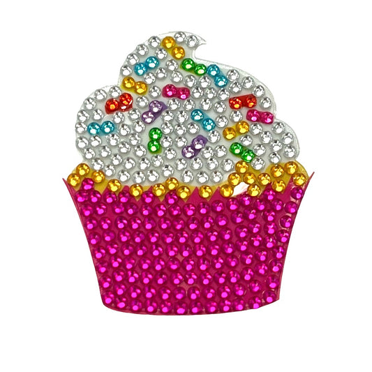 Vanilla Cupcake Sticker 2 inch