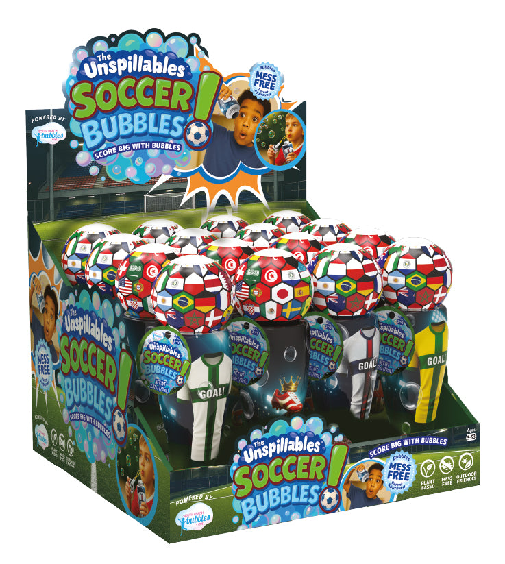 The Unspillables Soccer Bubbles