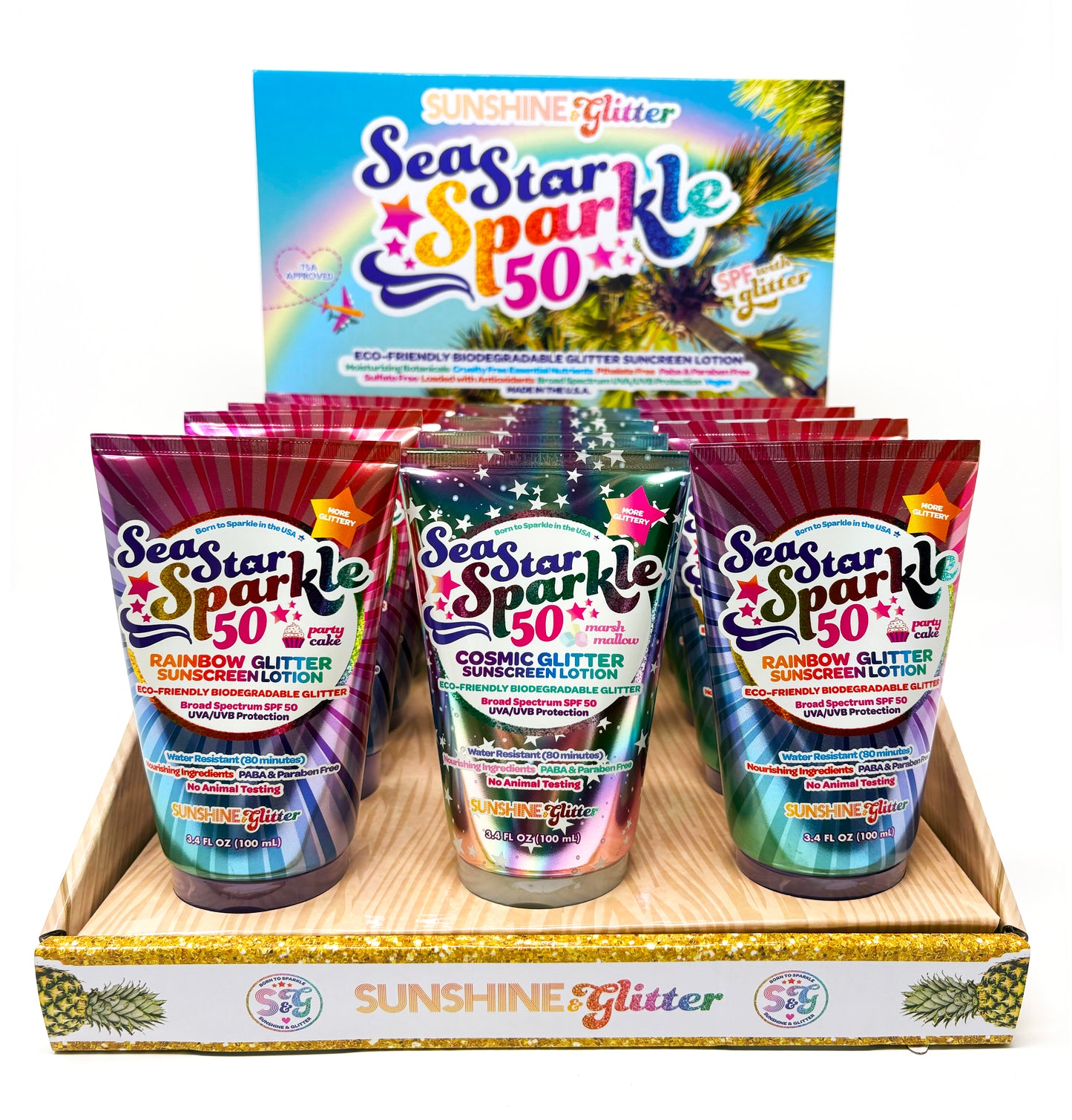 Glitter Sunscreen Assorted