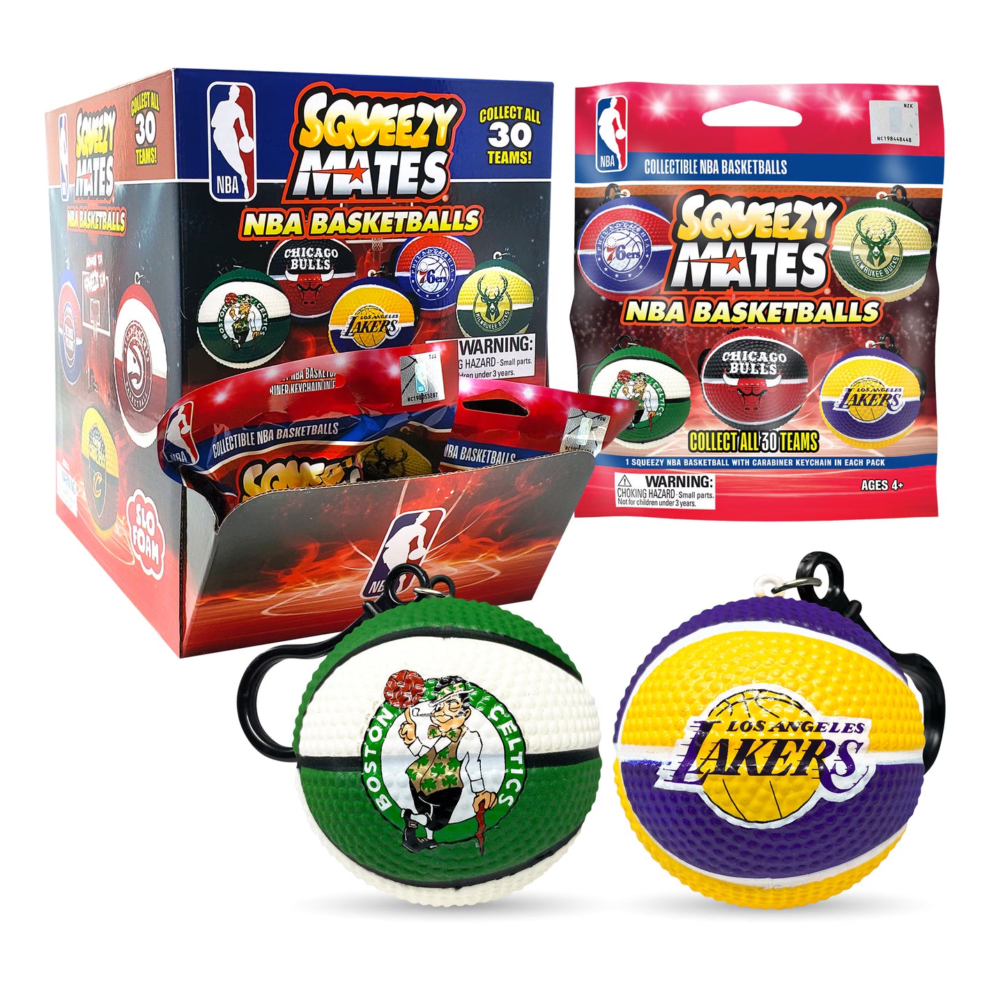 NBA Basketballs SqueezyMates