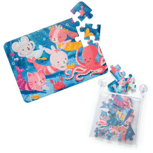 Mermaid Foam Bath Puzzle
