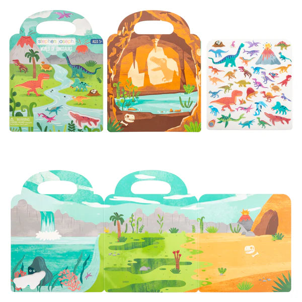 Dino Reusable Stickers