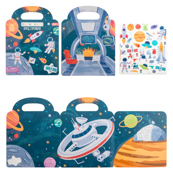 Space Reusable Stickers