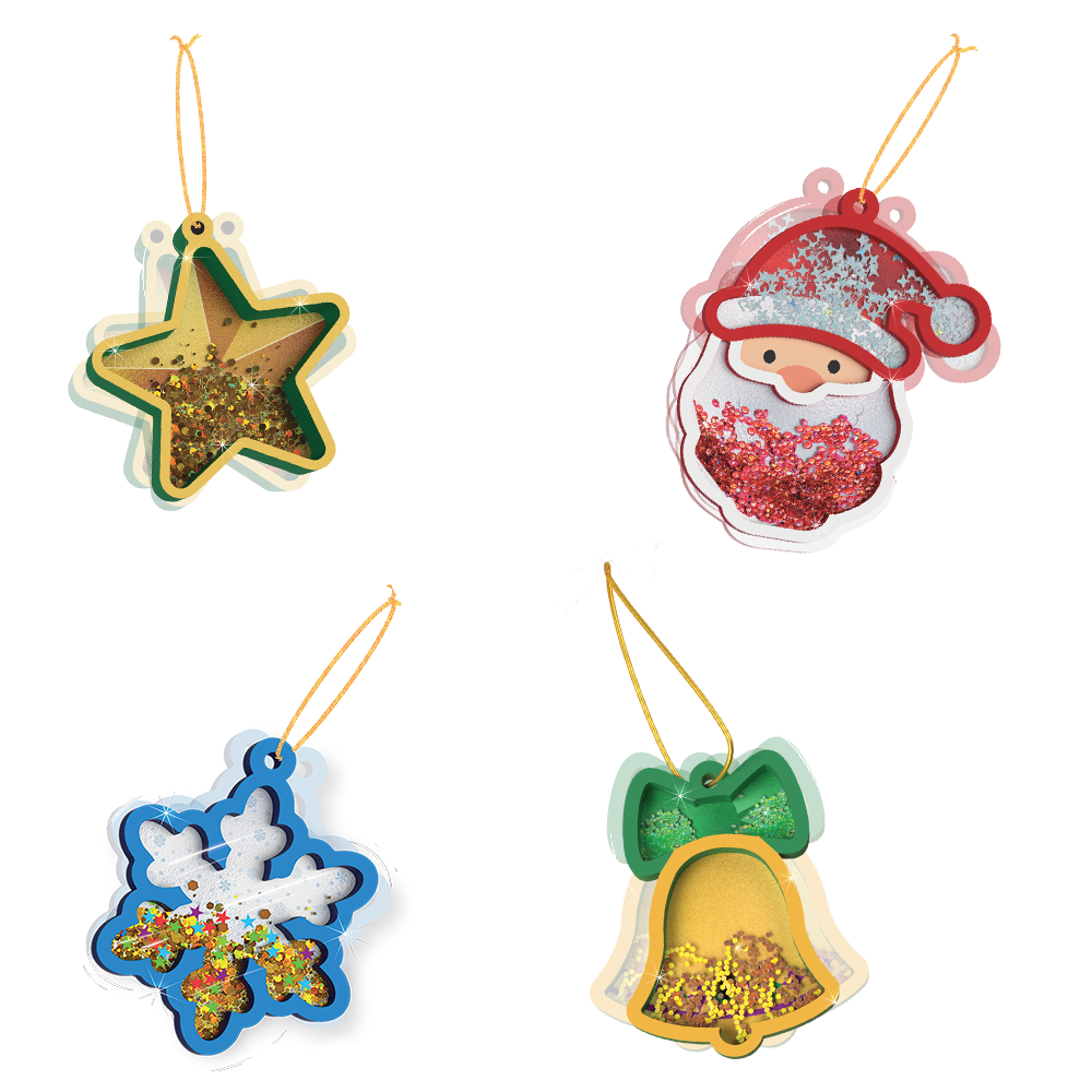 Shake It's! Christmas Ornaments