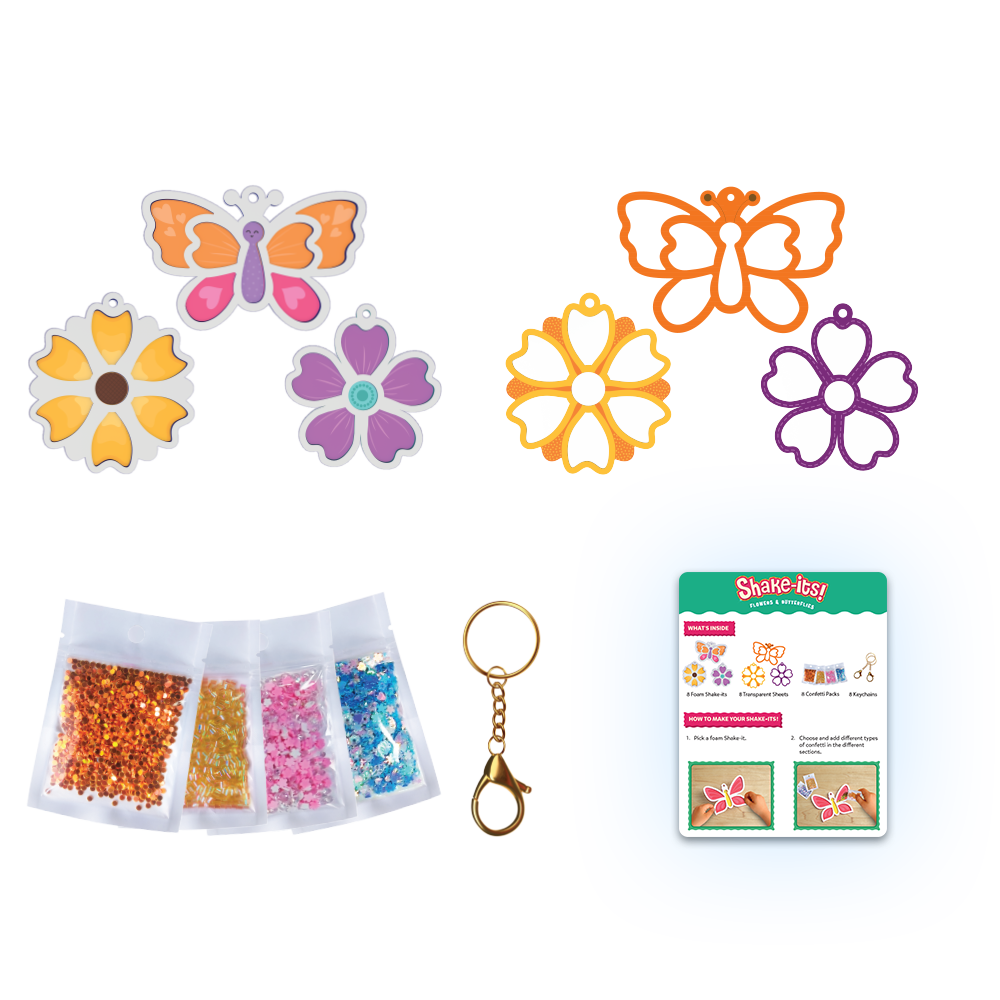 Shake It's! Flowers & Butterflies