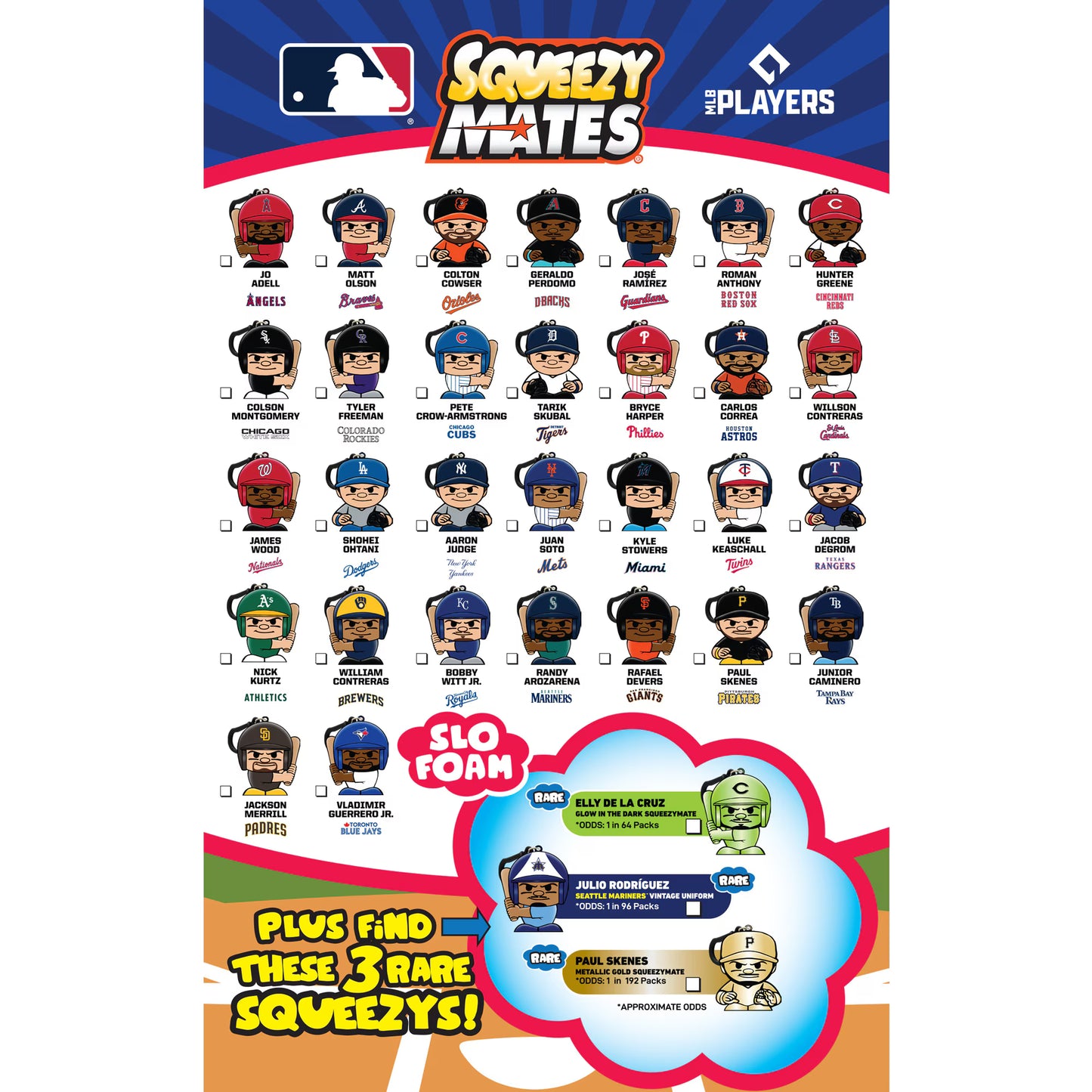 2026 MLB SqueezyMates