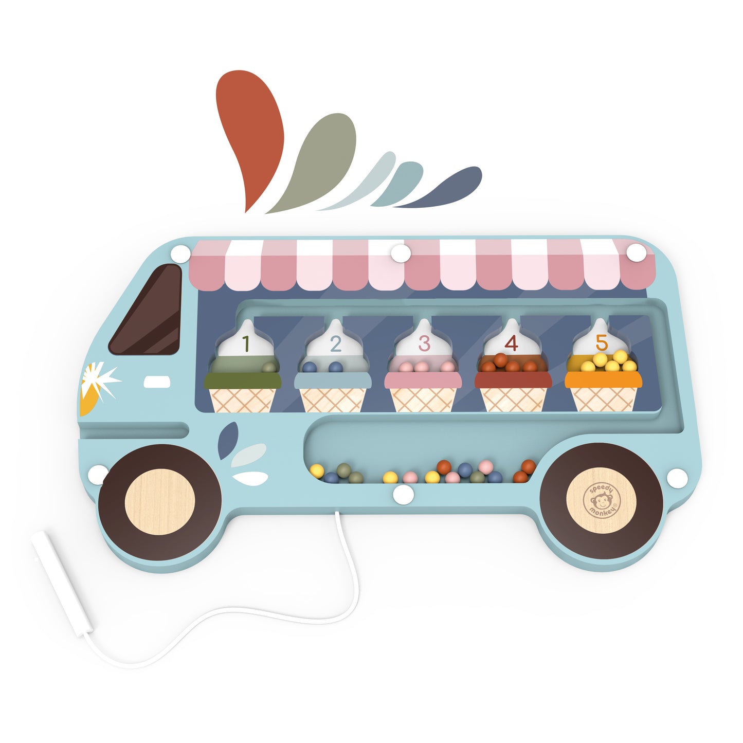 Ice cream Magnetic Maze