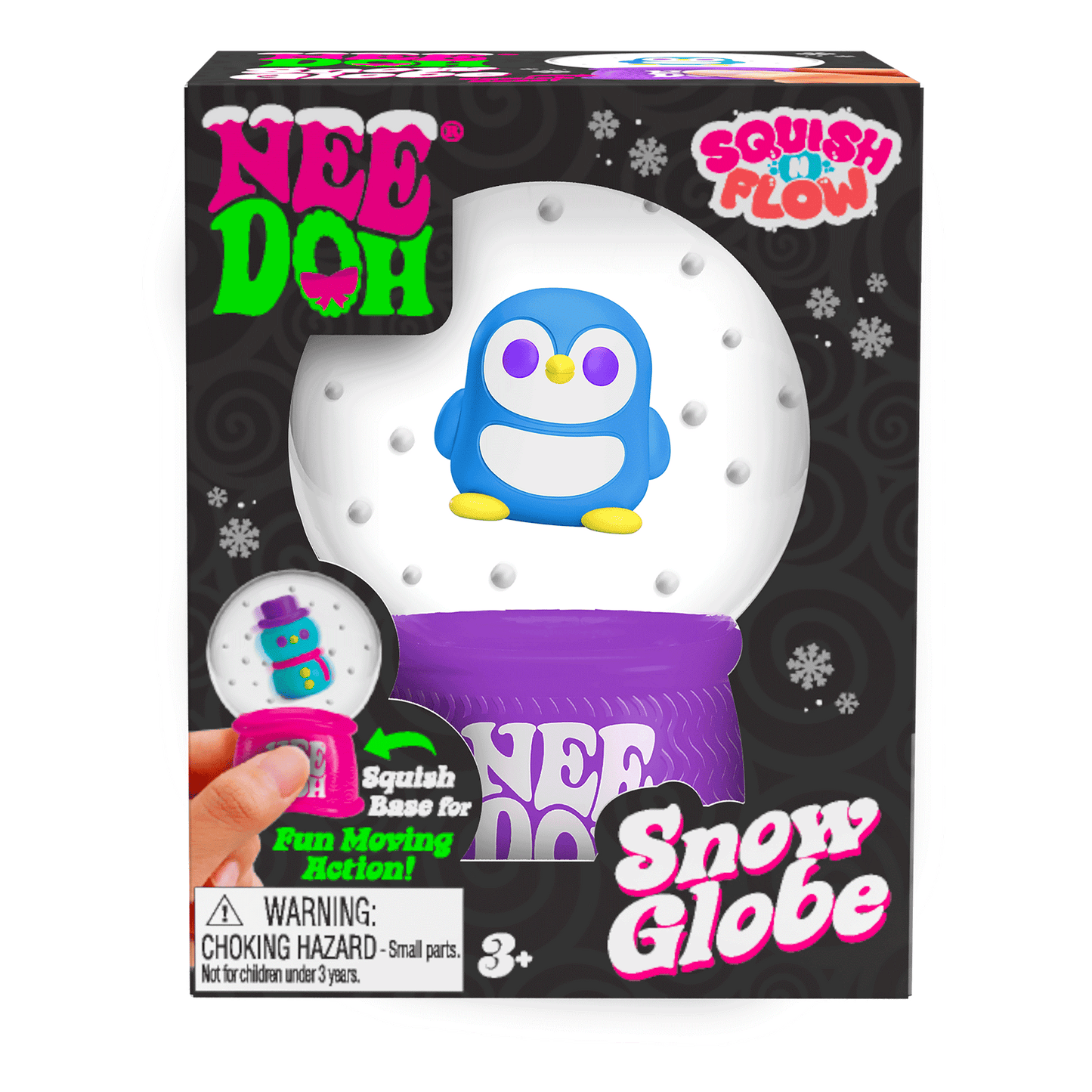 Squish N' Flow Snow Globe NeeDoh
