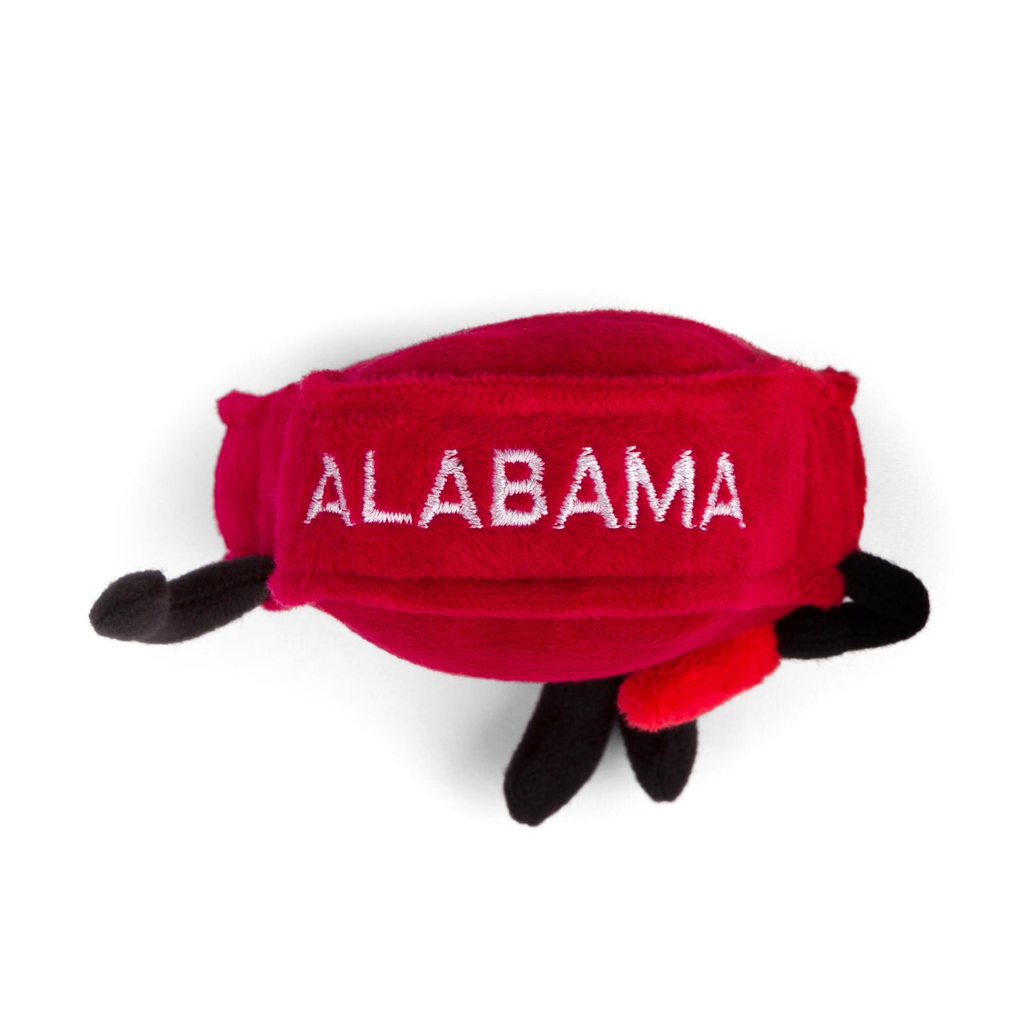 Alabama Stuffed Bag Charm Crimson