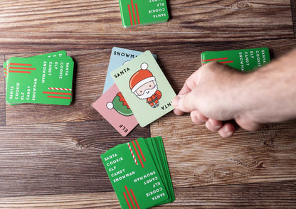 Santa Cookie Elf Candy Snowman Game