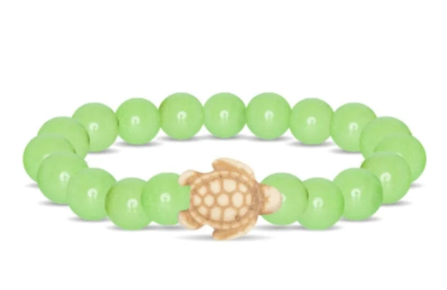 Sea Turtle Sage Glow Bracelet