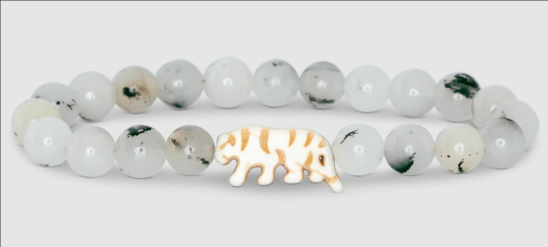 Tiger Siam Stone Bracelet