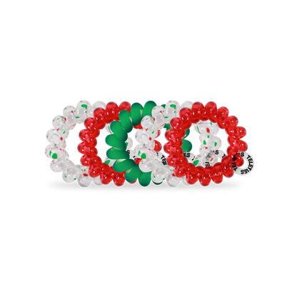 Seasons Greetings Tiny Hair Ties