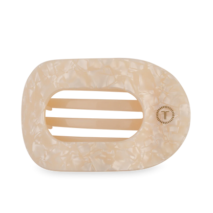 Soft Surf Flat Round Hair Clip