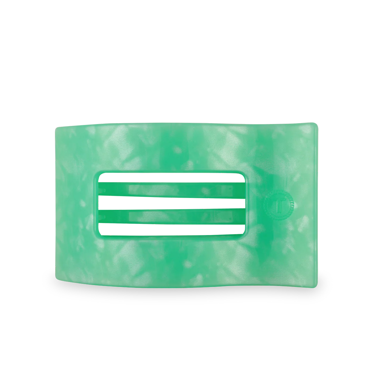 Spring Splash Flat Rectangle Hair Clip