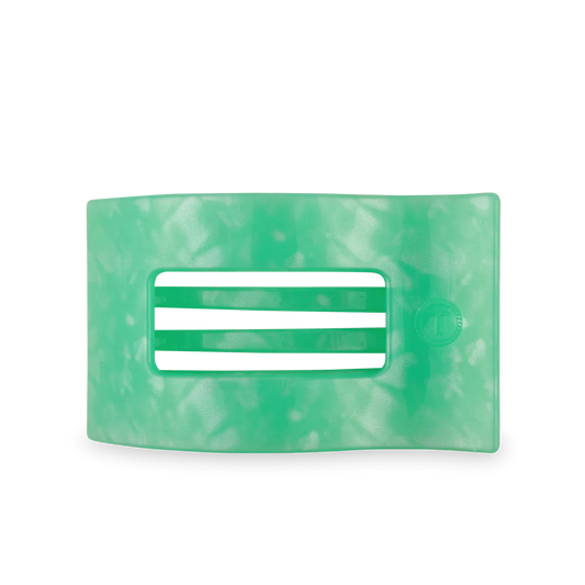 Spring Splash Flat Rectangle Hair Clip