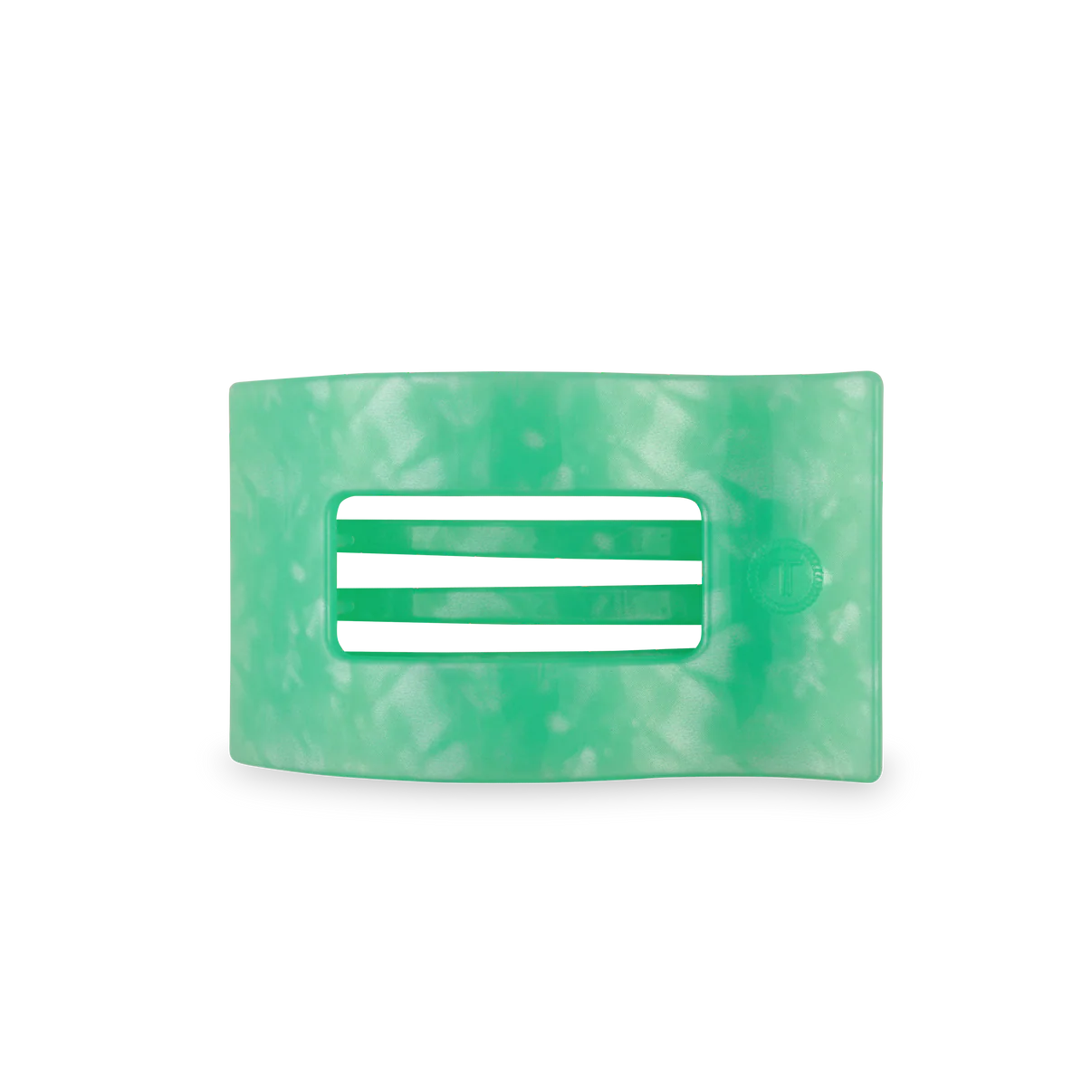 Spring Splash Flat Rectangle Hair Clip