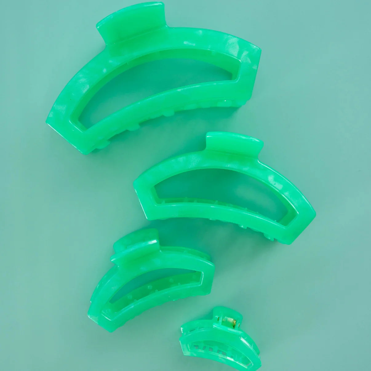 Open Spring Splash Hair Clip