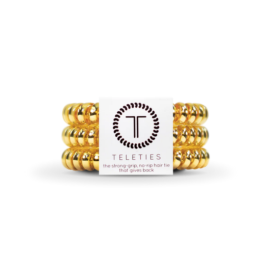 Sunset Gold Sm 3pack Hairties