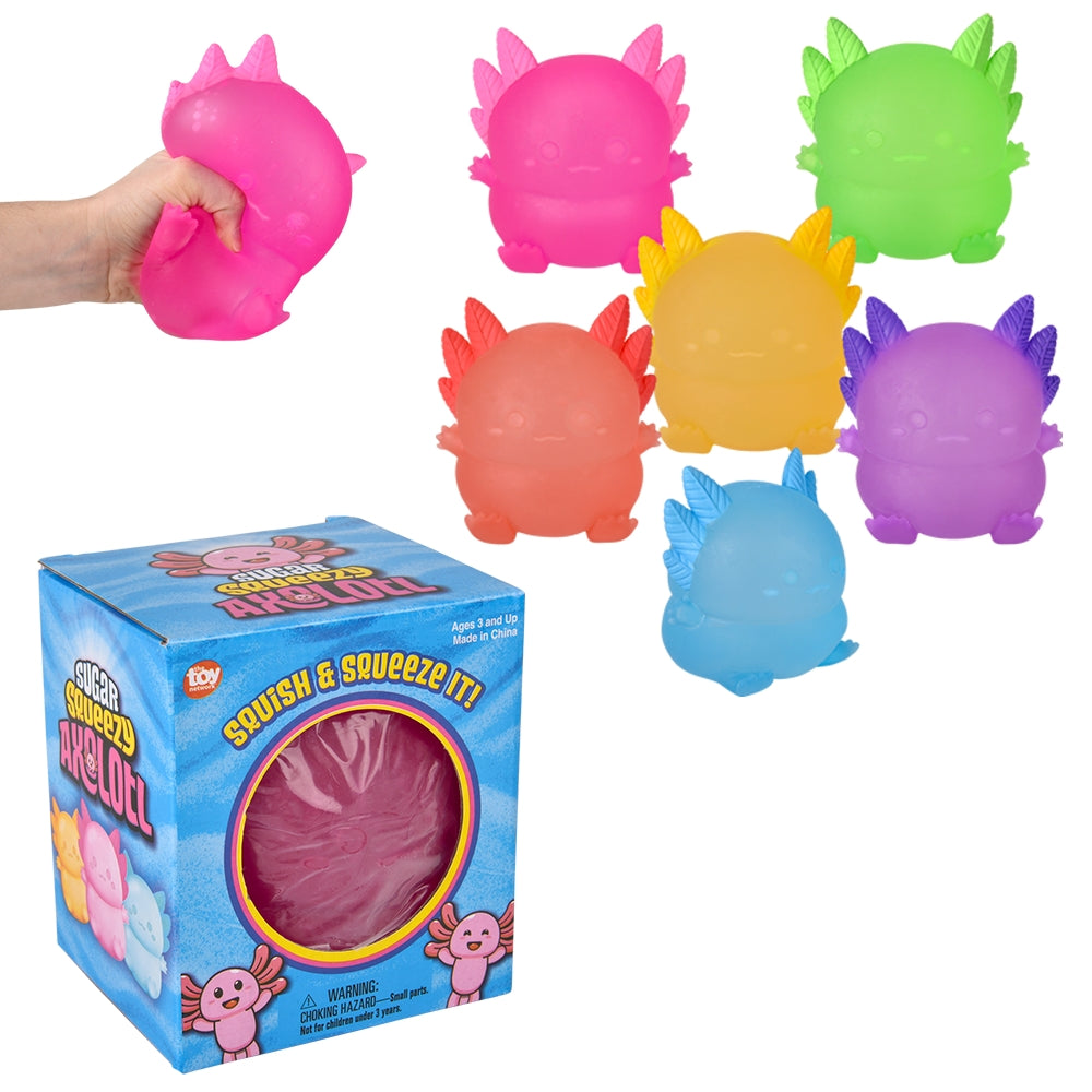 JUMBO SQUEEZY SUGAR AXOLOTL 5"