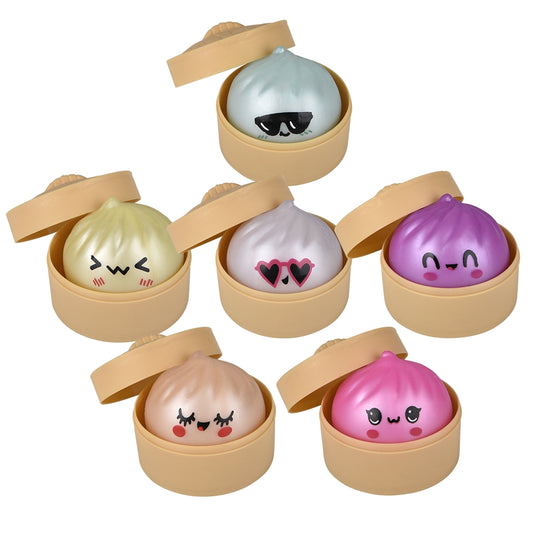 2" SQUISH AND STRETCH METALLIC COLOR DUMPLINGS