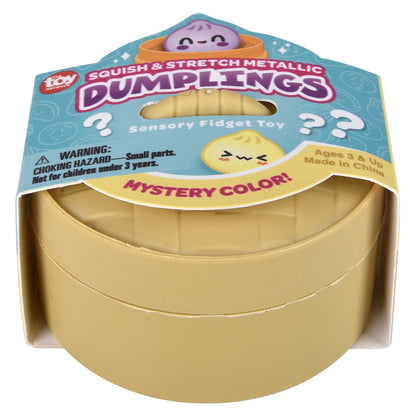 2" SQUISH AND STRETCH METALLIC COLOR DUMPLINGS