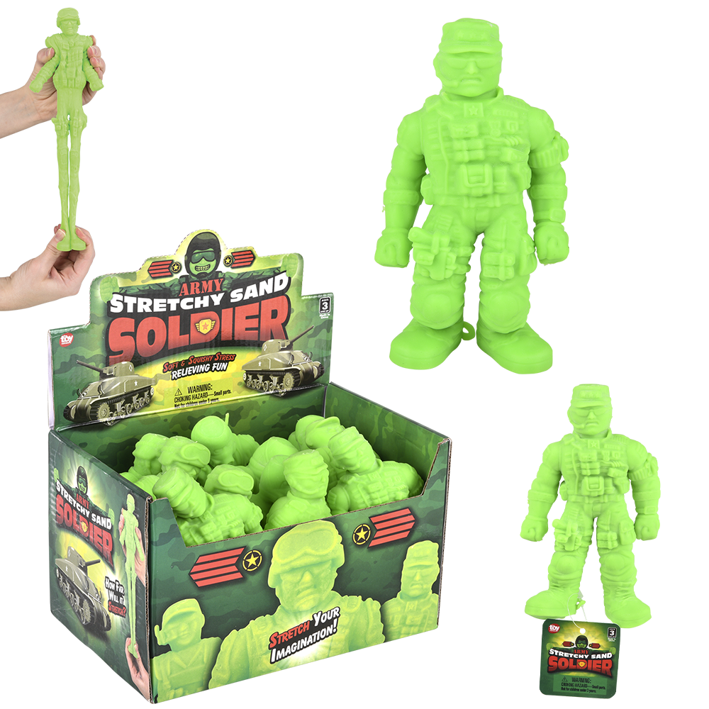 Stretchy Sand Soldier