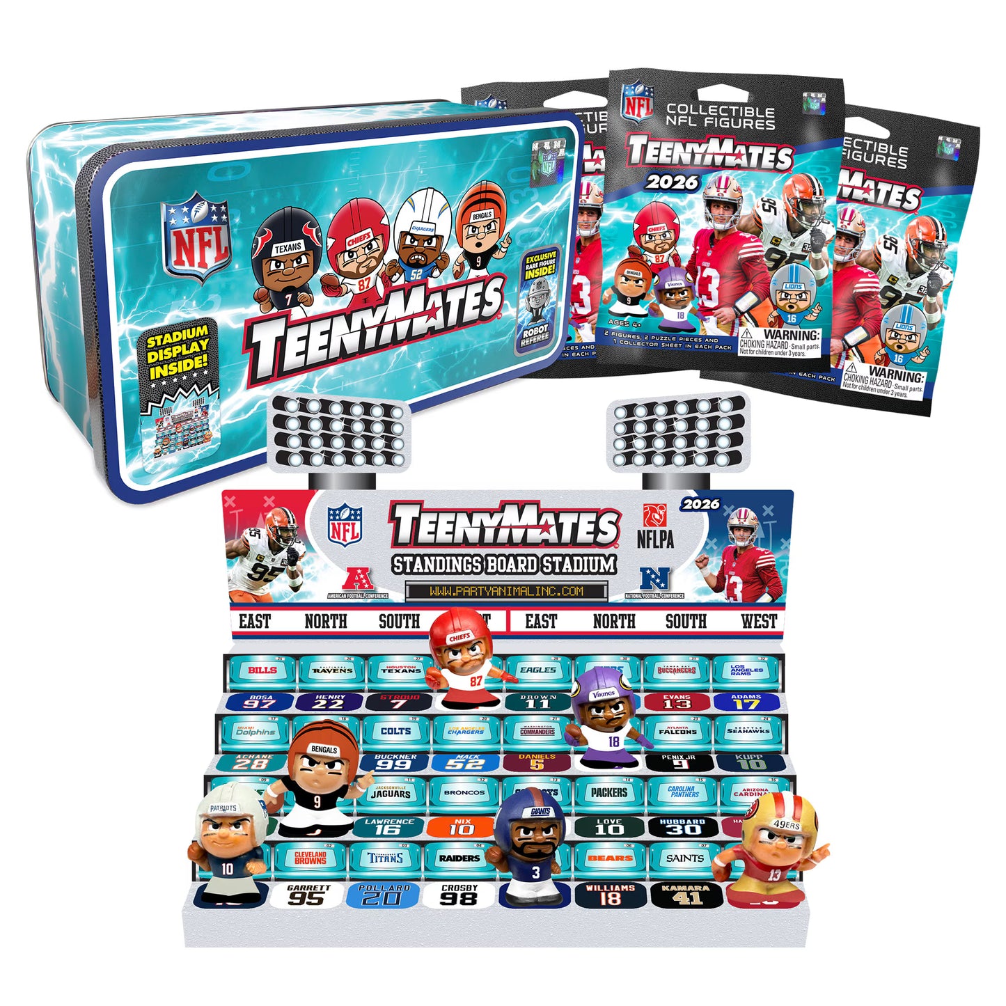 NFL TeenyMates Collector Tin 2026