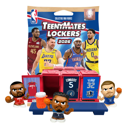 NBA 2026 TeenyMates Locker Room Set