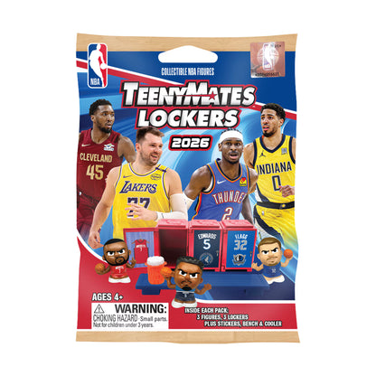 NBA 2026 TeenyMates Locker Room Set