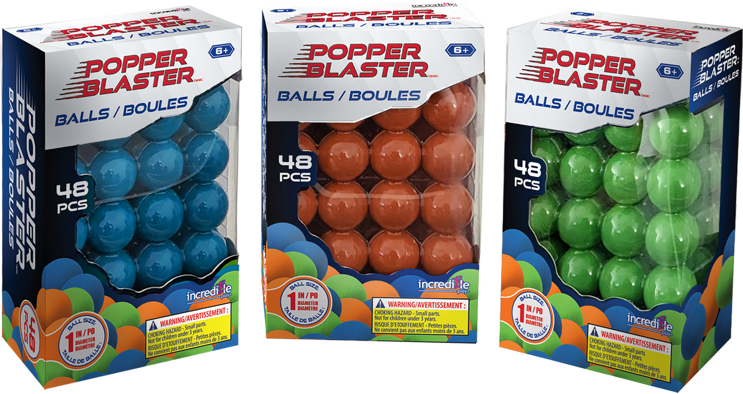 Popper Blasters 48pc Refill Balls