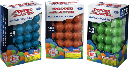 Popper Blasters 48pc Refill Balls