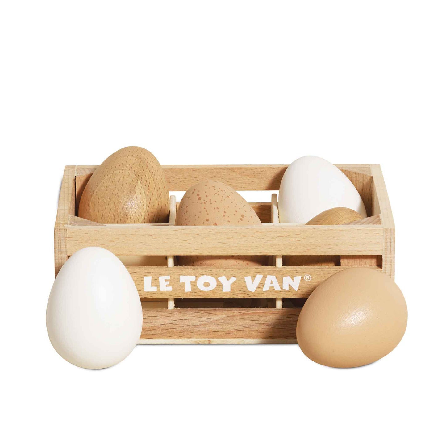 Farm Eggs Crate Wooden