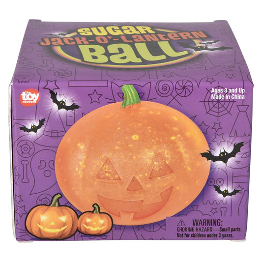 Jack O Lantern Sugar Squeezy Ball