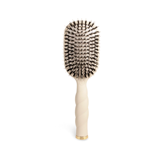 Tan Boar Hair Bristle Brush