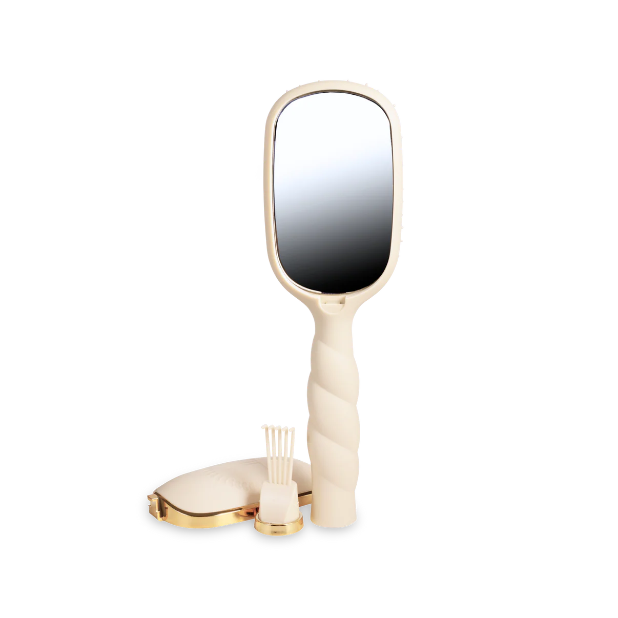 Tan Boar Hair Bristle Brush