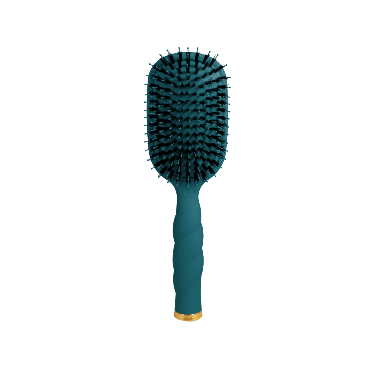 Teal With It Boar Bristle Hair Brush Full Size