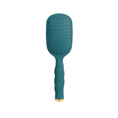 Teal With It Detangler Fine Hair Brush Full Size