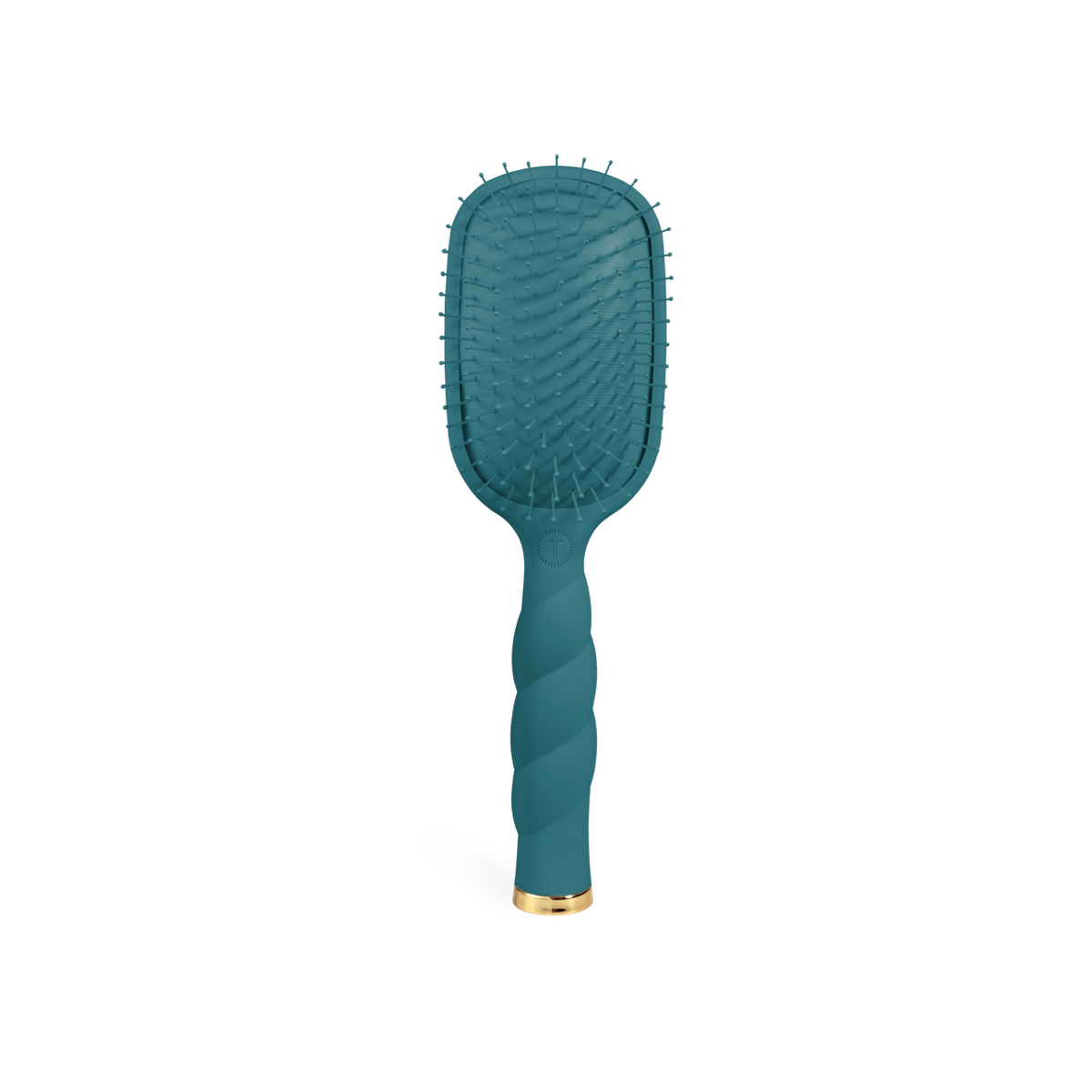 Teal With It Detangler Medium Hair Brush Full Size