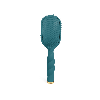 Teal With It Detangler Medium Hair Brush Full Size