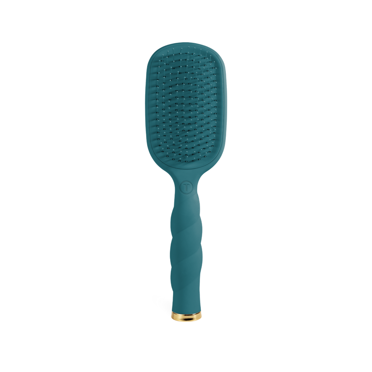 Teal With It Detangler Thick Hair Brush Full Size