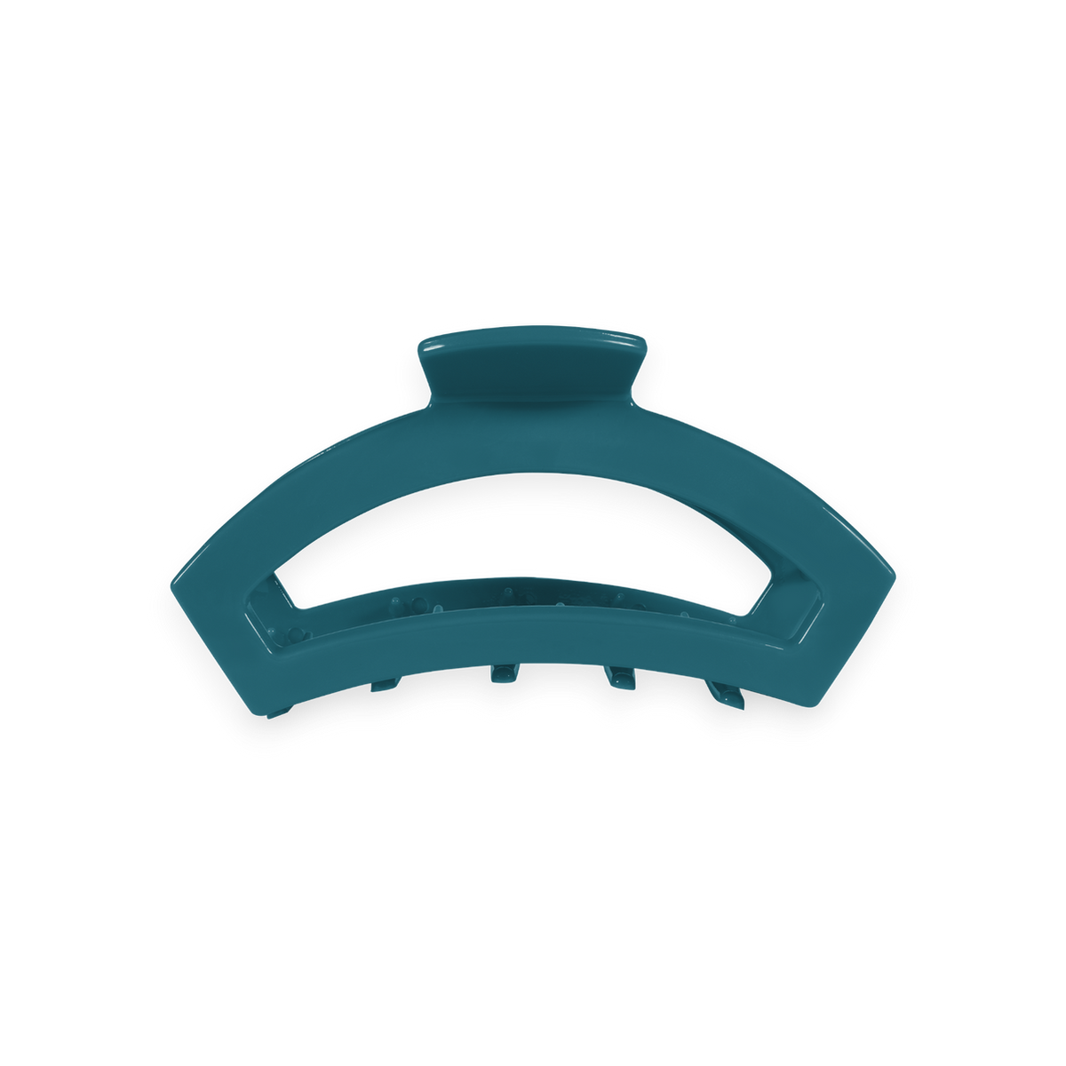 Teal With It Small Open Hair Clip