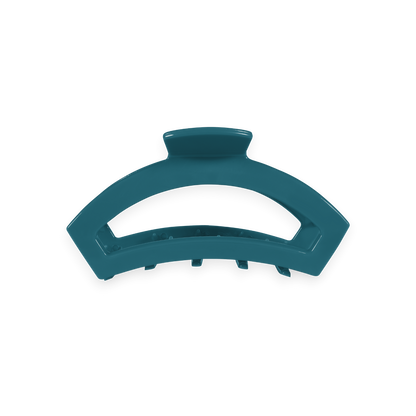 Teal With It Small Open Hair Clip