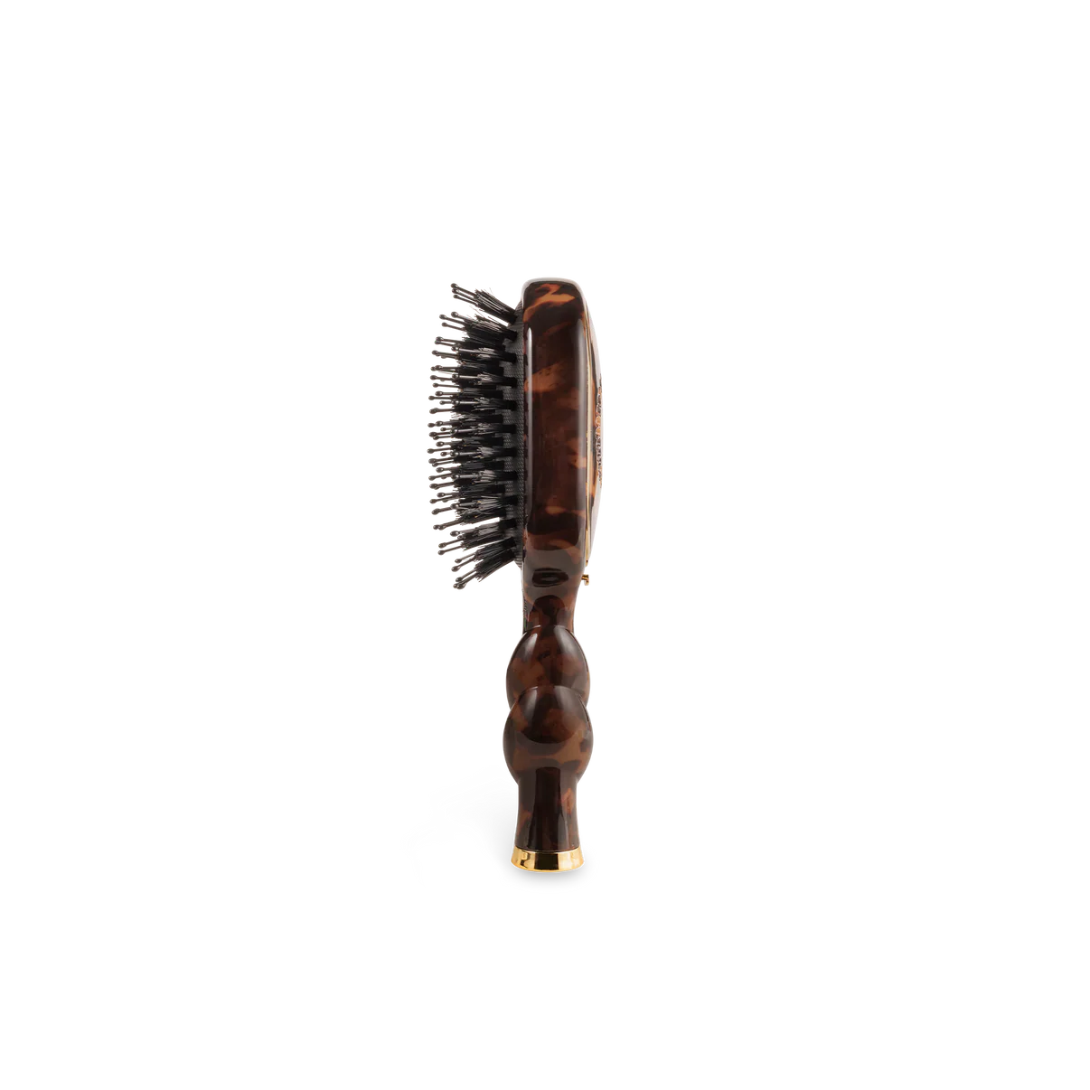 Tortoise Mini Boar Bristle Hair Brush