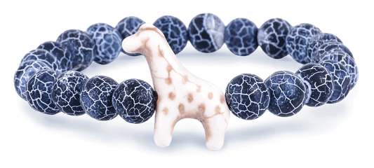 River Stone Giraffe Bracelet
