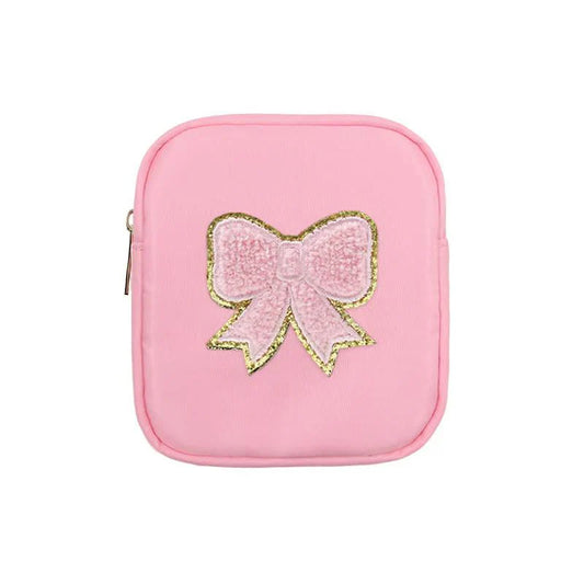 Varsity Bow Accessory Bag