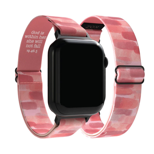 God Is Within Her Faith Watchband+