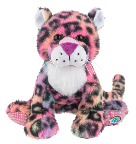8.5" RAINBOW LEOPARD WEBKINZ