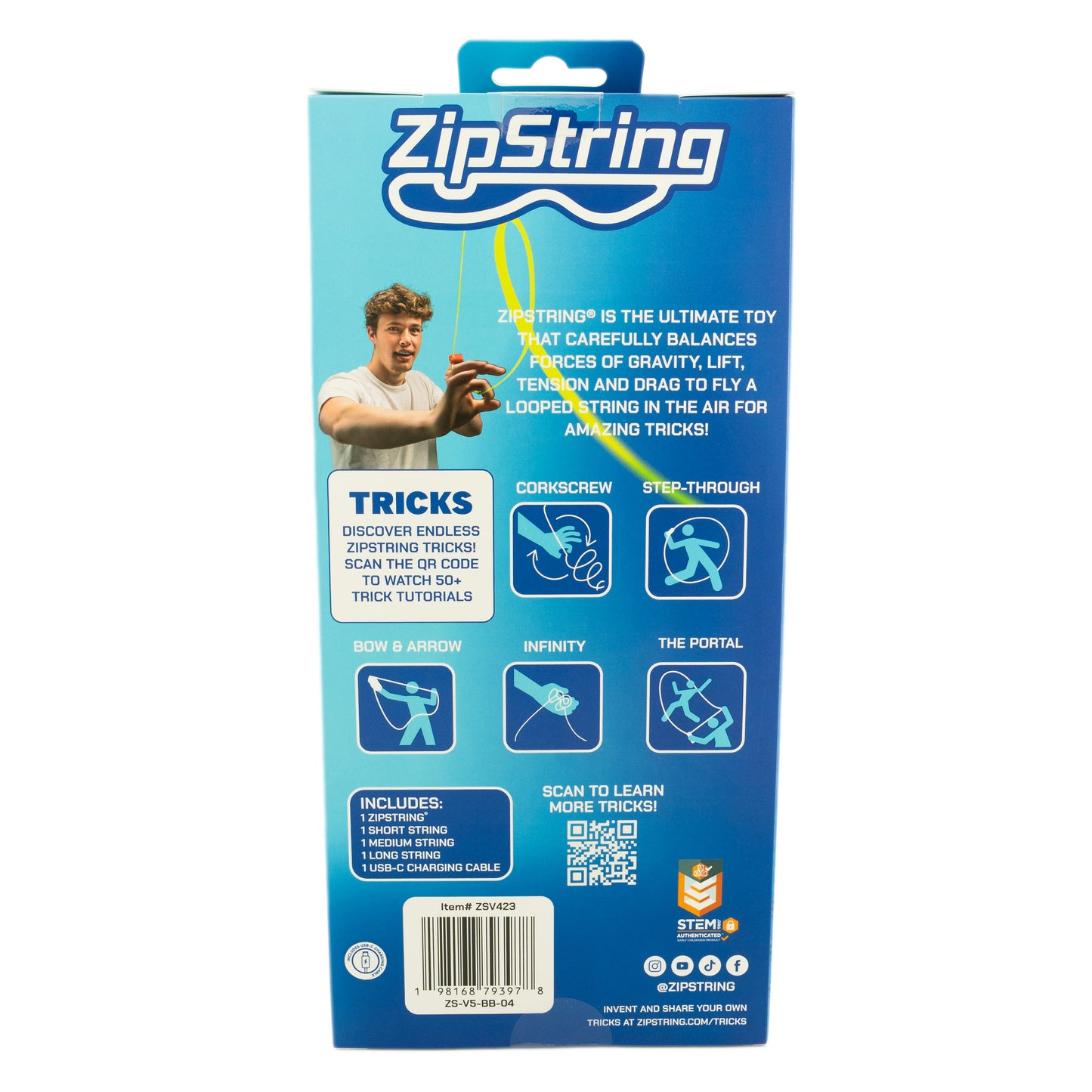 Zipstring Bodacious Blue